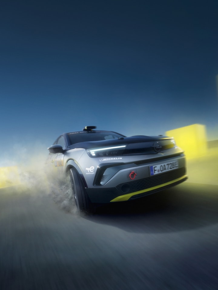 Ein Frontshot des Mokka GSE Rally