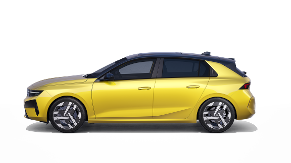 Opel Astra Seitenansicht
