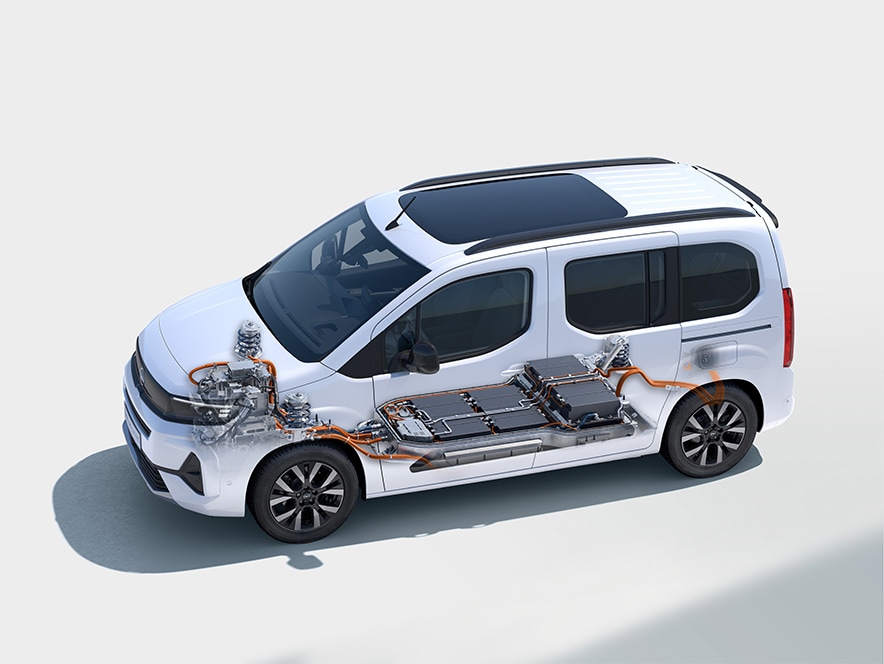 Opel Combo Electric Antrieb