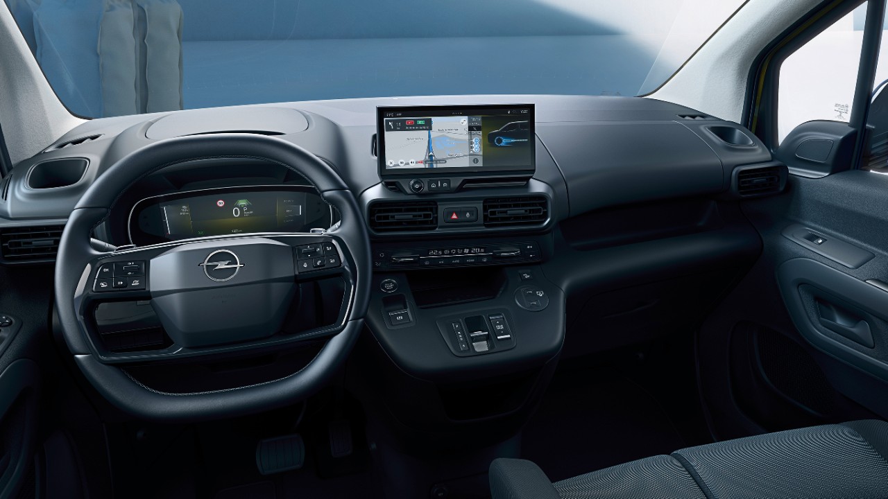 Die Innenansicht des Opel Combo Cargo Electric